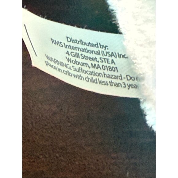 RMS Int'l Colorful Plush Puppy Dog Stuffed Animal 12" Blue Pink White Yellow Toy - Picture 5 of 6